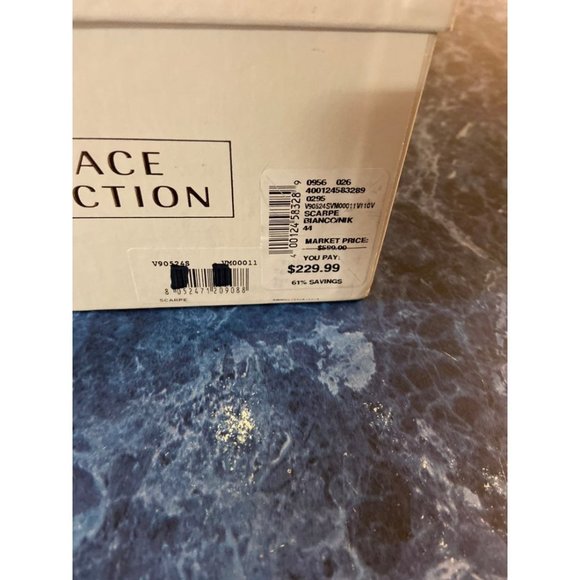 VERSACE COLLECTION SCARPE WHITE LEATHER - Picture 8 of 9